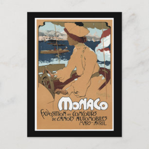 Postal Mónaco/Concours de Canots, 1900