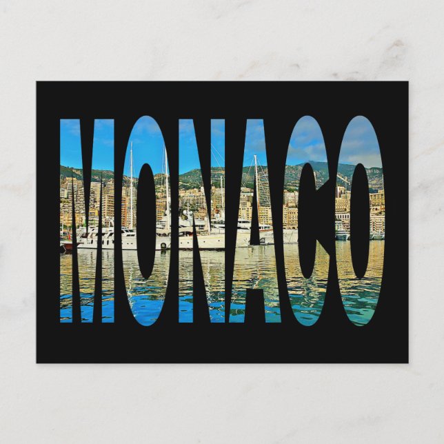 Postal mónaco monte carlo (Anverso)