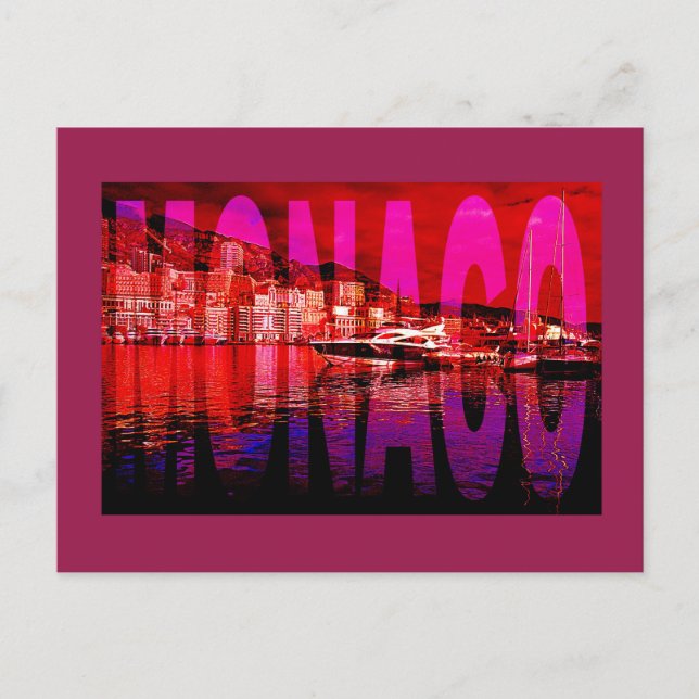 Postal mónaco monte carlo (Anverso)