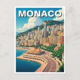 Postal Mónaco Monte Carlo Europa Viajes