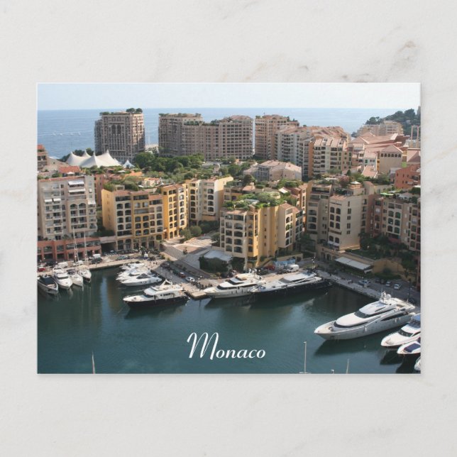 Postal monaco vivo (Anverso)