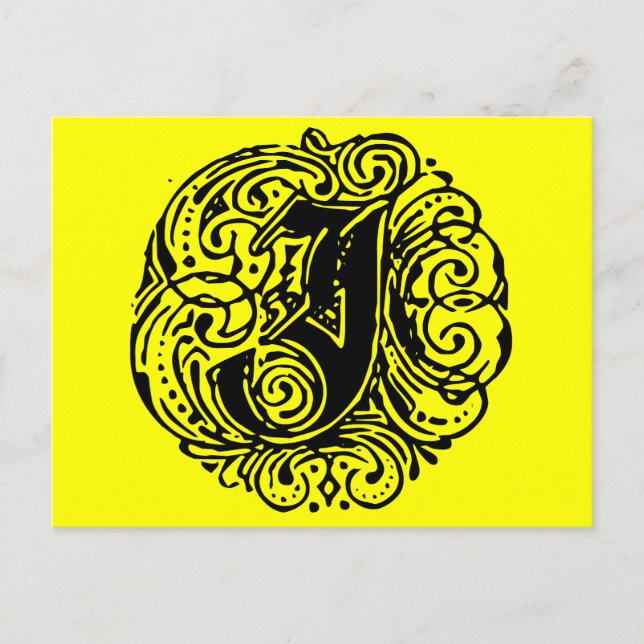 Postal Monarchia "J" (Anverso)