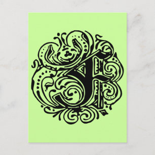 Postal Monarquia "F"