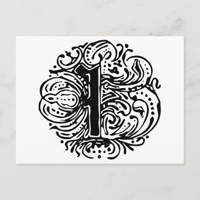 Postal Monarquia "I" (Anverso)