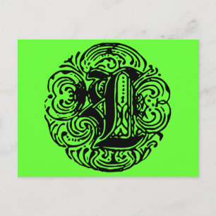 Postal Monarquia "L"