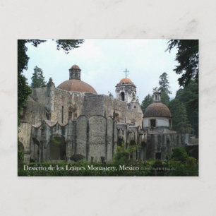 Postal Monasterio de Desierto de los Leones Postcard