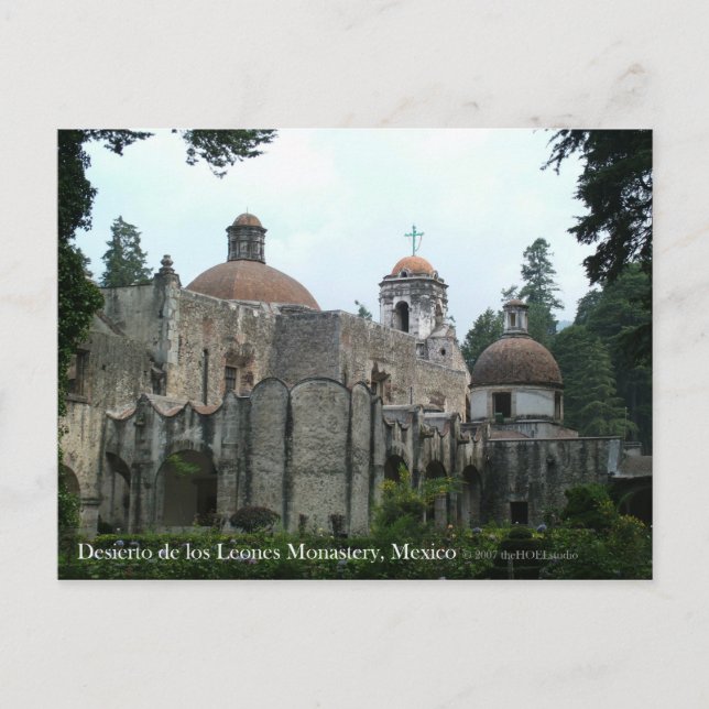 Postal Monasterio de Desierto de los Leones Postcard (Anverso)