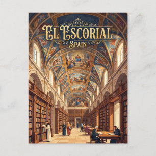 Postal Monasterio de El Escorial España