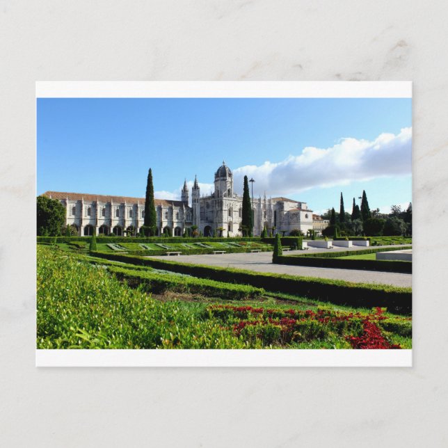 Postal Monasterio de Jerónimos (Anverso)