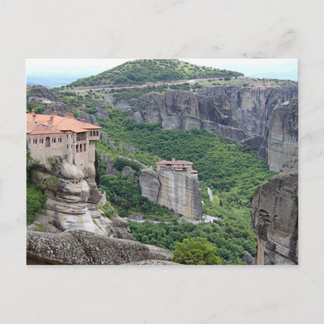 Postal Monasterio de Meteora 2 Postcard (Anverso)