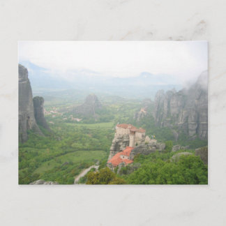 Postal Monasterio de Meteora, Grecia