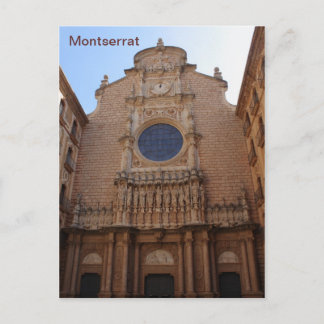 Postal Monasterio de Montserrat