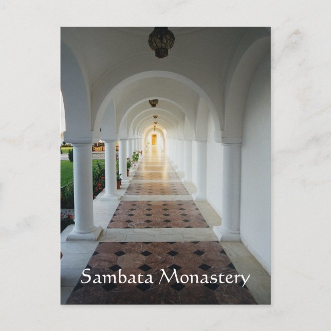 Postal Monasterio de Sambata (Anverso)