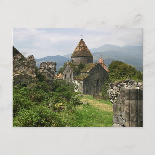 Postal Monasterio de Sanahin (Anverso)