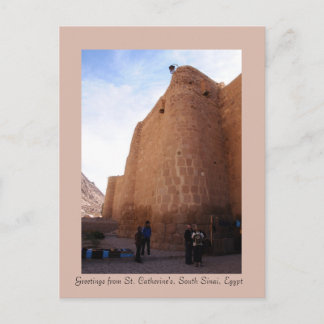 Postal Monasterio de St. Catherine, Sinaí del Sur, Egipto