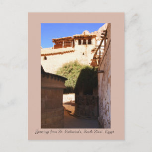 Postal Monasterio de St. Catherine, Sinaí del Sur, Egipto