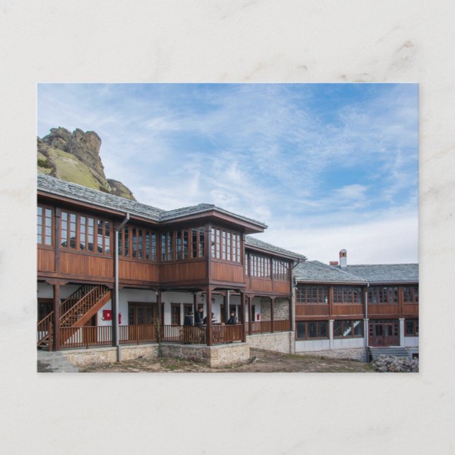 Postal Monasterio de Treskavec, Prilep, Macedonia (Anverso)