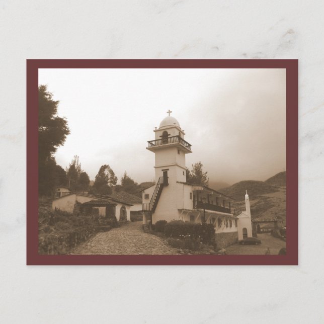 Postal Monasterio de Venezuela (Anverso)