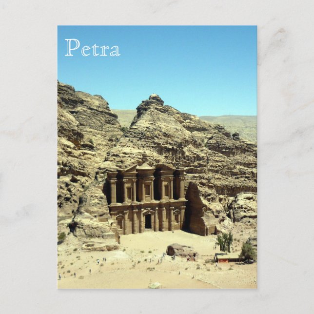 Postal monasterio petra antiguo (Anverso)