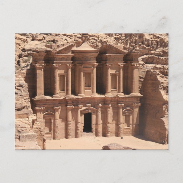 Postal monasterio petra lleno (Anverso)