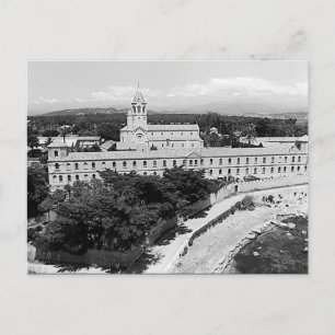 Postal Monasterio vintage de Cannes Saint-Honorat