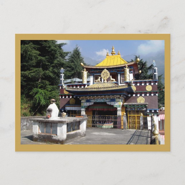 Postal Monasterio Zilnon Kagyeling Nyingma (Anverso)