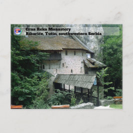 Postal MONASTERIOS SERBIOS - Monasterio de Crna Reka 2