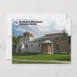 Postal MONASTERIOS SERBIOS - Monasterio de Studenica