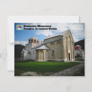 Postal MONASTERIOS SERBIOS - Monasterio de Studenica