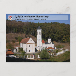 Postal MONASTERIOS SERBIOS - Monasterio ortodoxo de Djipš