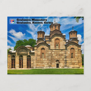Postal MONASTERIOS SERBIOS - Monasterio ortodoxo de Grača