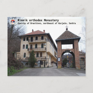 Postal MONASTERIOS SERBIOS - Monasterio ortodoxo de Nimni