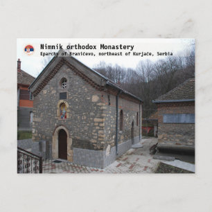 Postal MONASTERIOS SERBIOS - Monasterio ortodoxo de Nimni