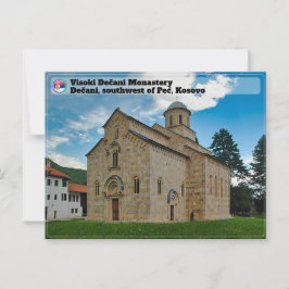 Postal MONASTERIOS SERBIOS - Monasterio Visoki Dečani