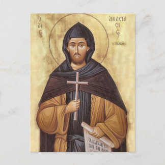 Postal Monastic Martyr Anastasius the Persian Icon