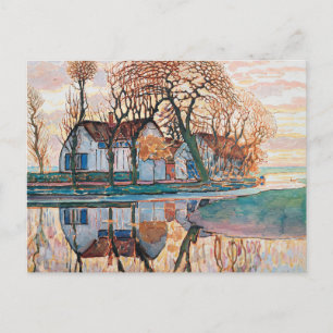 Postal Mondrian, Granja cerca de Duivendrecht,
