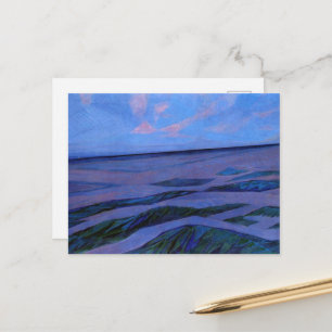 Postal Mondrian - Paisaje de dunas