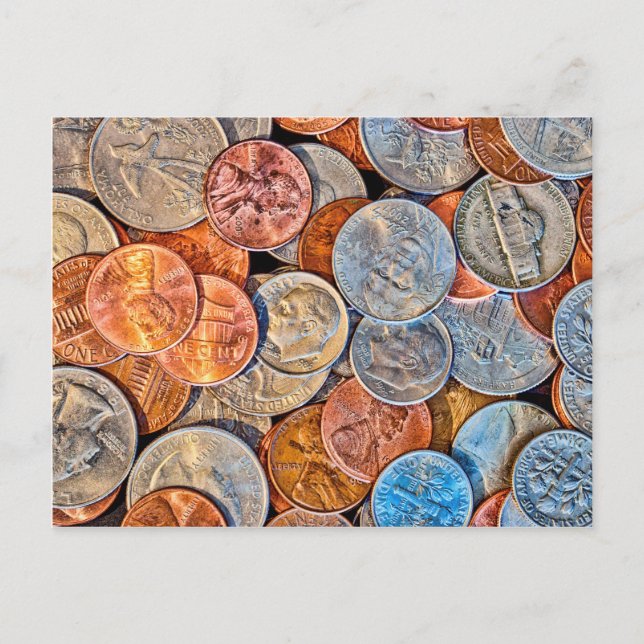 Postal Moneda acuñada (Anverso)