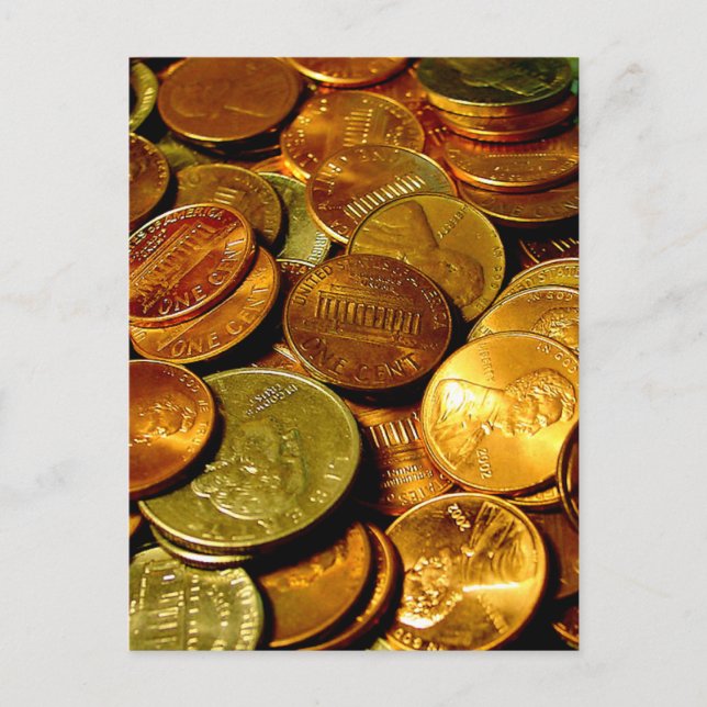 Postal Monedas (Anverso)