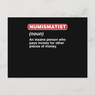 Postal Monedas Coleccionistas de Monedas Comerciantes Div