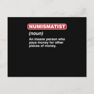 Postal Monedas Coleccionistas de Monedas Comerciantes Mon