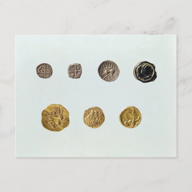 Postal Monedas de gasa, c.750-0 a. C. (Anverso)