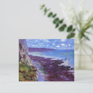 Postal Monet - Acantilado cerca de Dieppe,