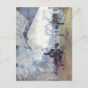 Postal Monet, Claude Bahnhof Saint Lazare en París um 187