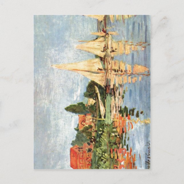 Postal ¿Monet, Claude R?gate? Argenteuil Regatta bei Arge (Anverso)