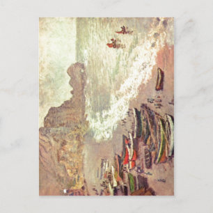 Postal ¿Monet, Claude? tretat, d'A de Porte del La del
