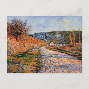 Postal Monet - El camino a Vetheuil