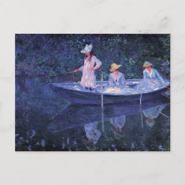 Postal Monet - En Norvegienne (Anverso)