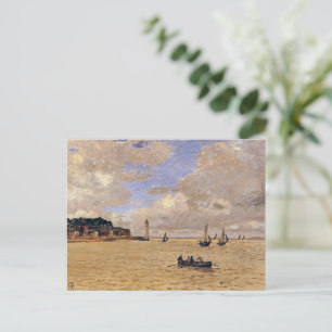 Postal Monet - Faro en el asilo