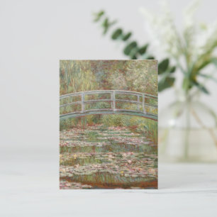 Postal Monet French Bridge Giverney